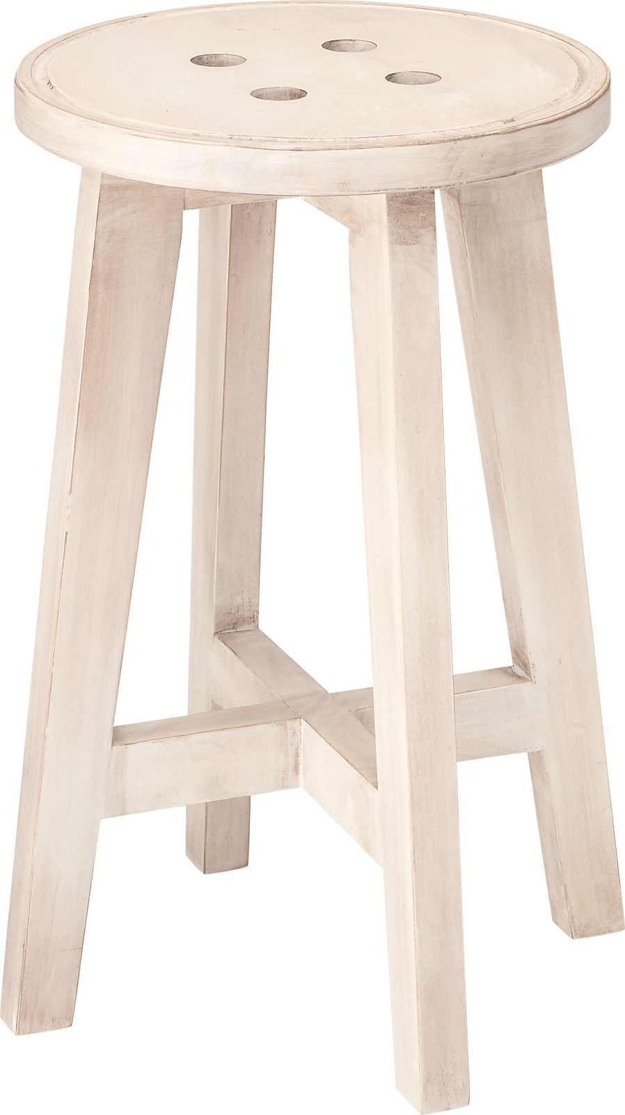 椅子 スツール ラウンドスツール チェア 木製 天然木 ナチュラル シンプル アンティーク ビンテージ ヴィンテージ 2色 ブラウン ホワイト 白 北欧 子供 無垢 レトロ